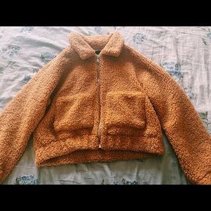 Oversize teddy sweater